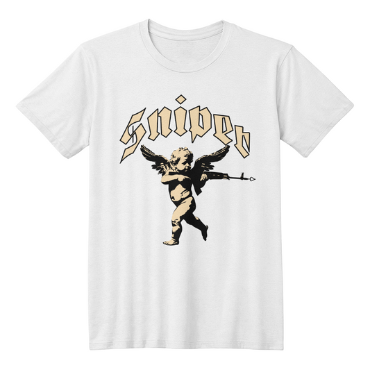 Cupid Sniper Adult Tee